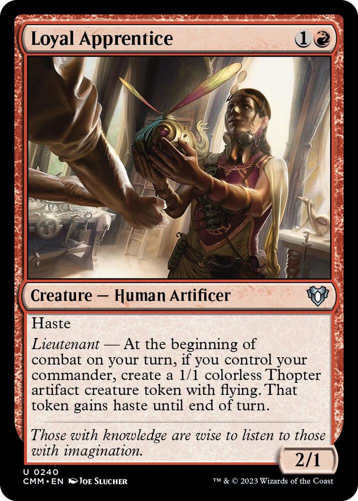 Loyal Apprentice - #240