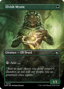 Elvish Mystic (Borderless) - #648