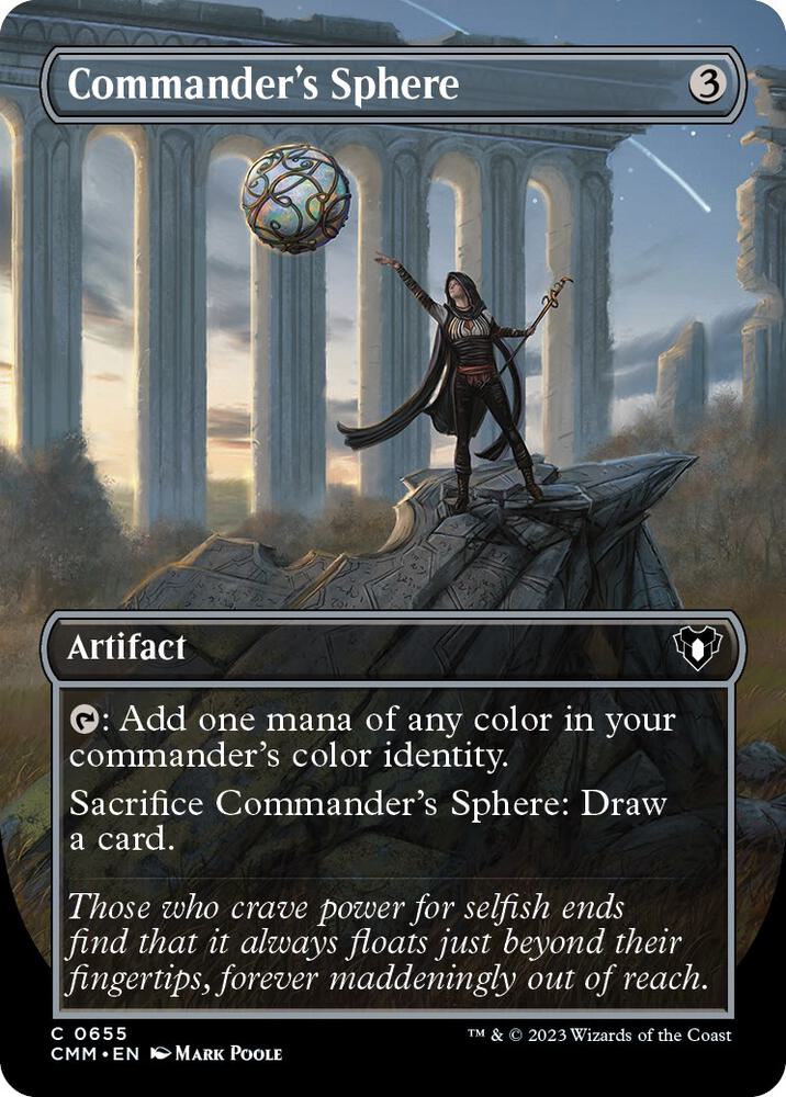 Commander's Sphere (Borderless) - #655