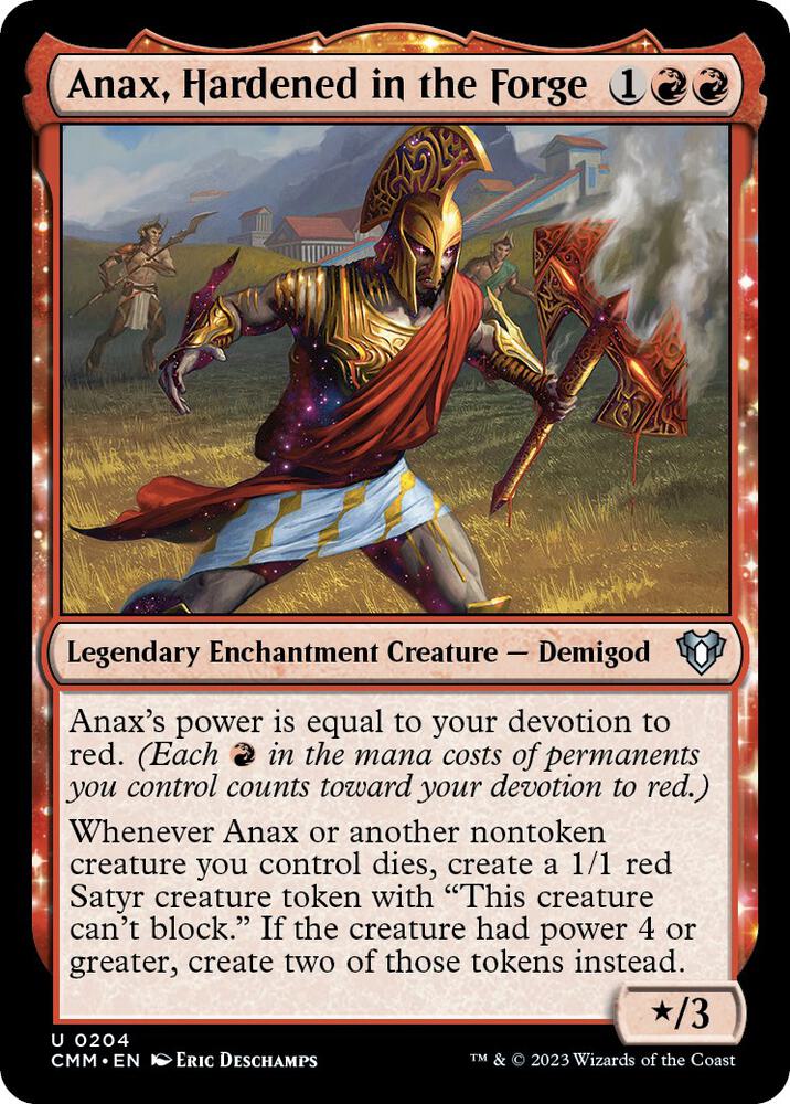 Anax, Hardened in the Forge - #204