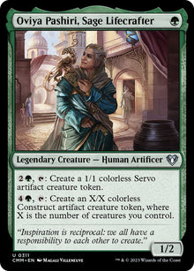 Oviya Pashiri, Sage Lifecrafter - #311