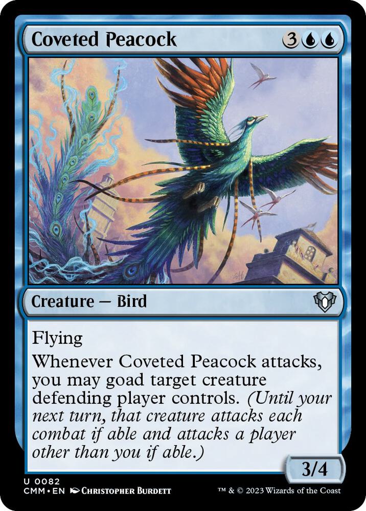 Coveted Peacock - #82