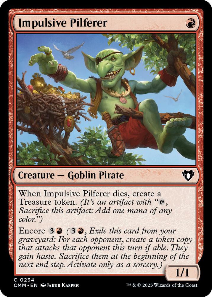 Impulsive Pilferer - #234