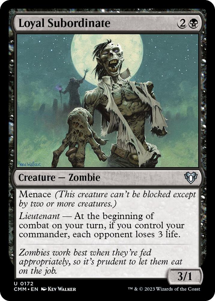 Loyal Subordinate - #172
