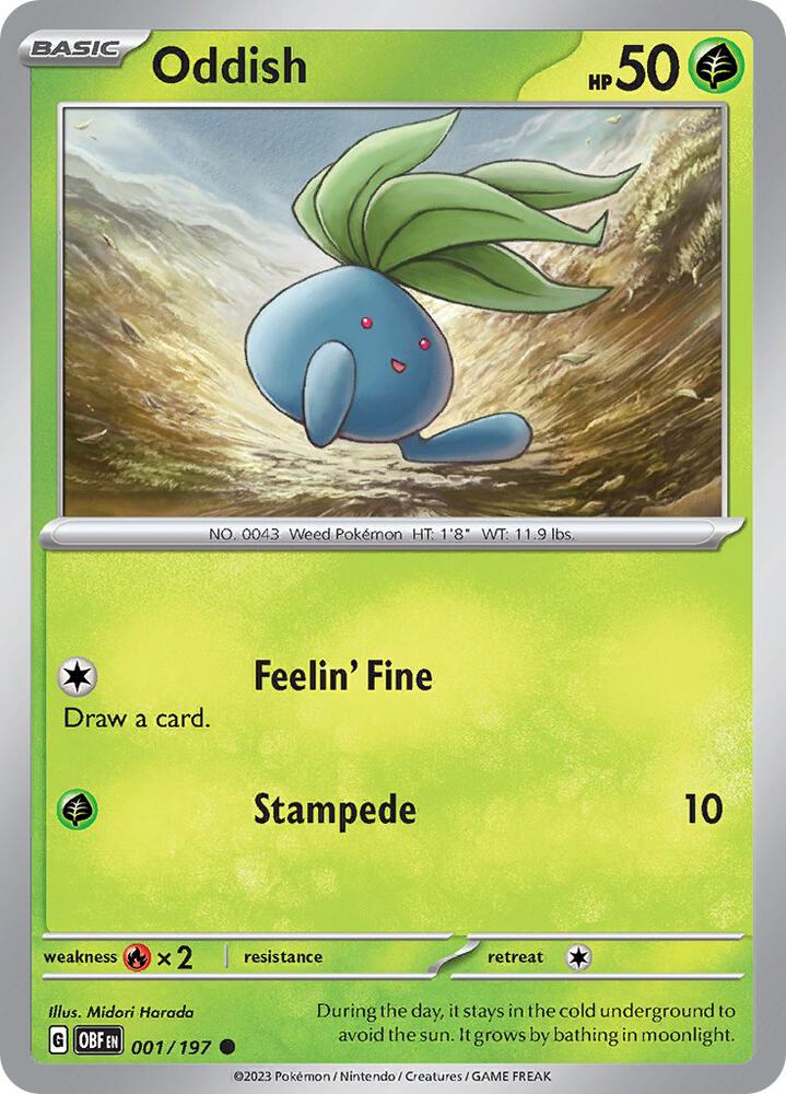 Oddish - #001/197