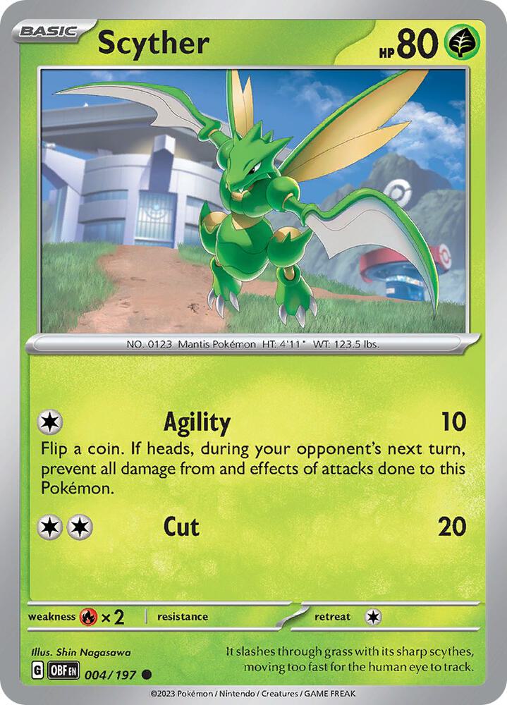 Scyther - #004/197