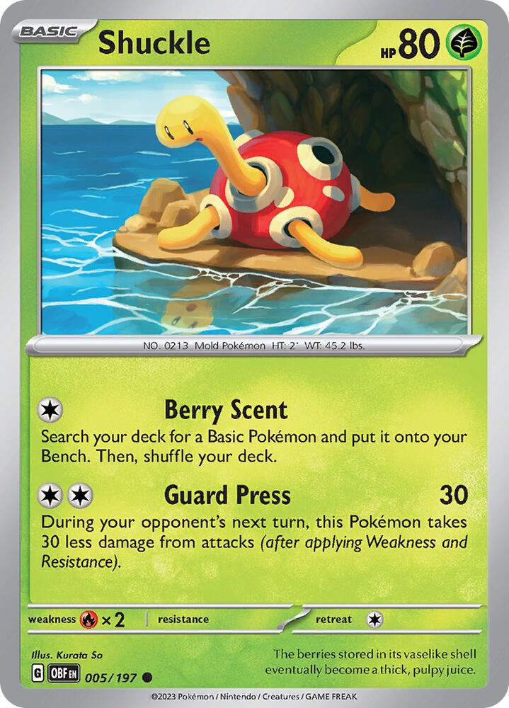 Shuckle - #005/197