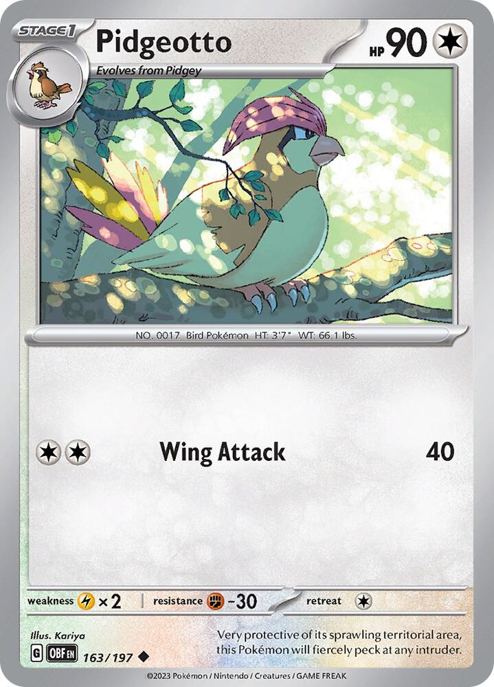 Pidgeotto - #163/197