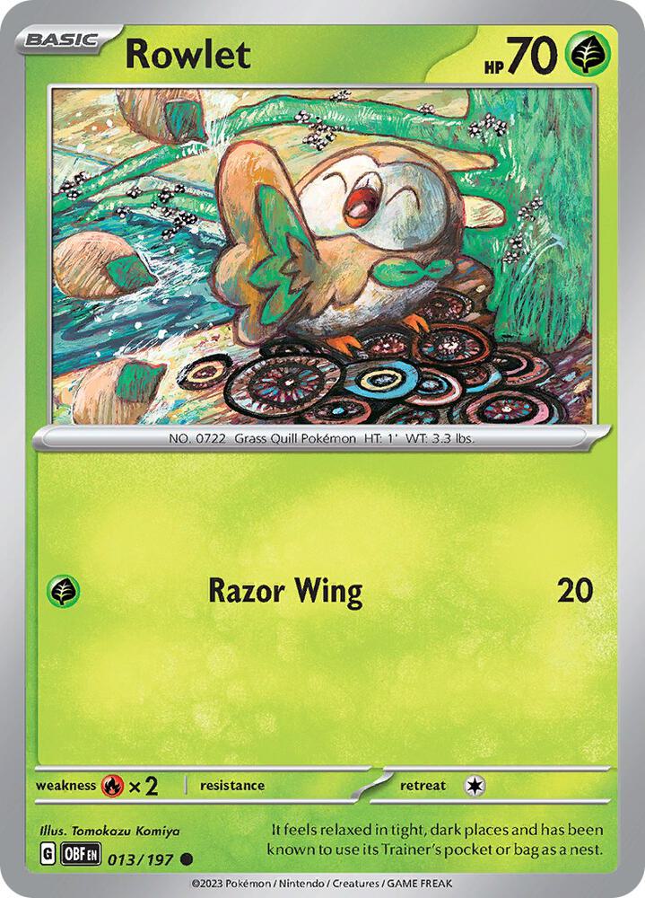 Rowlet - #013/197