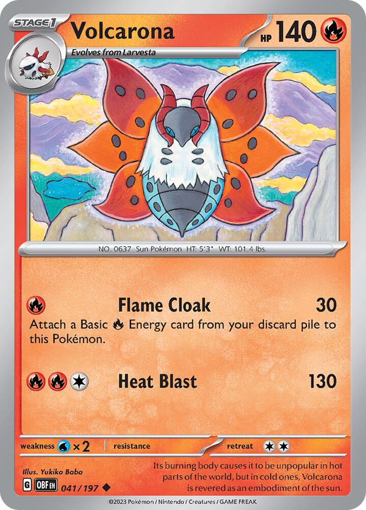 Volcarona - #041/197