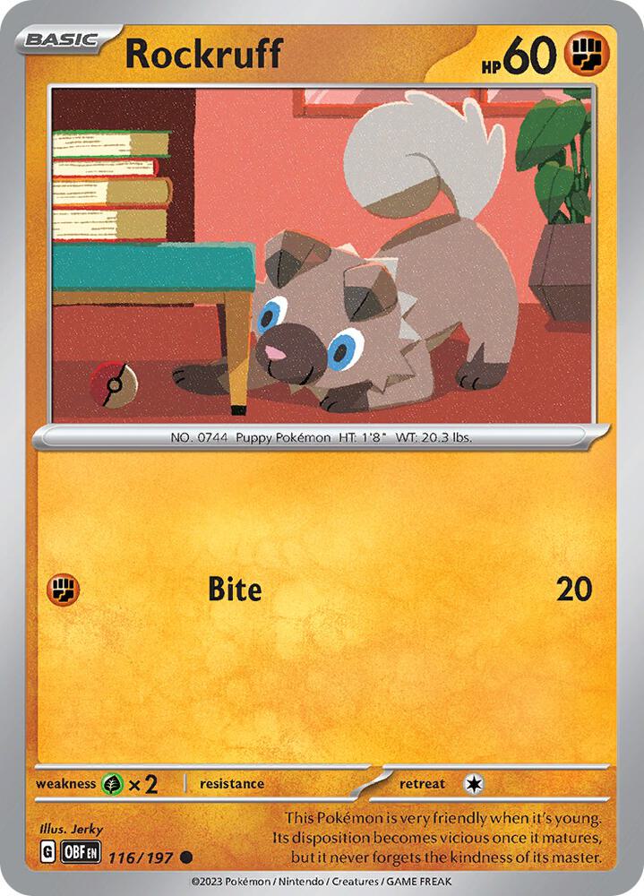 Rockruff - #116/197