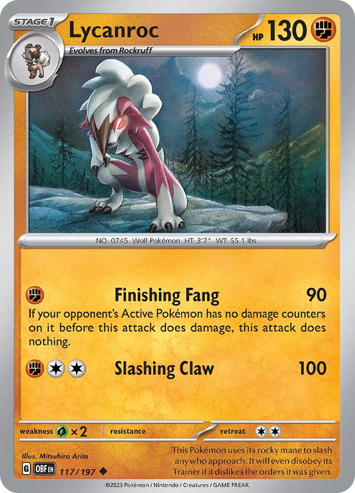 Lycanroc - #117/197