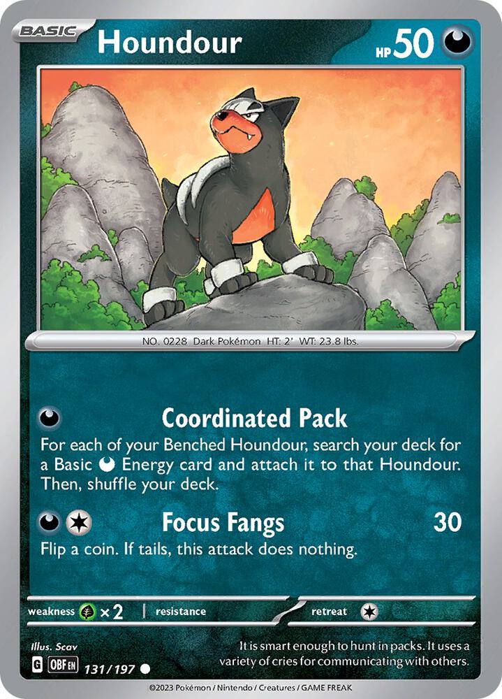 Houndour - #131/197