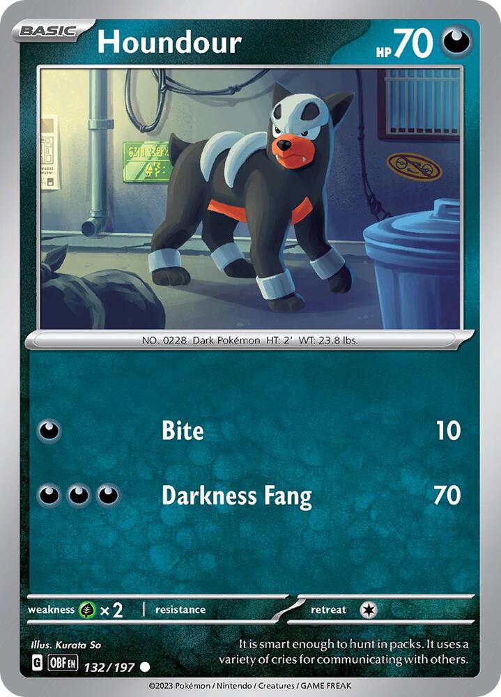 Houndour - #132/197