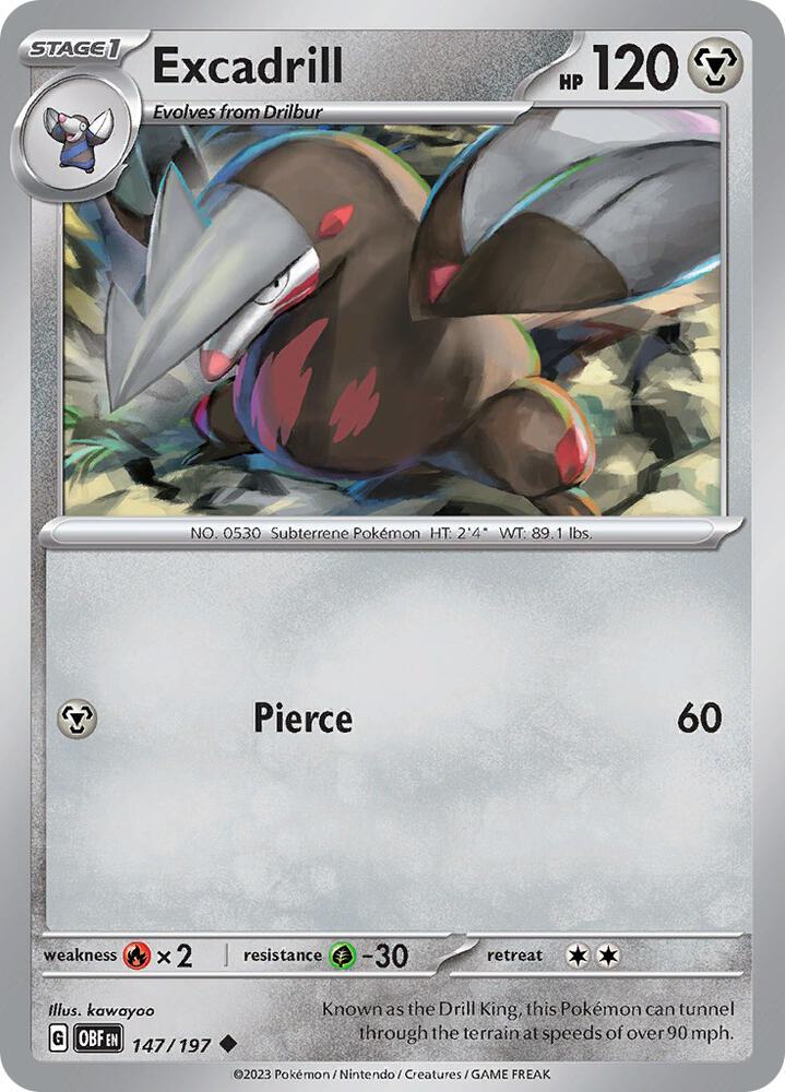 Excadrill - #147/197