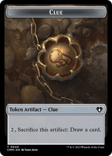 Clue // Zombie (0013) Double-Sided Token - #40 // 13