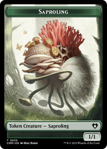 Saproling // Rat Double-Sided Token - #35 // 17