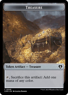 Treasure // Cat (0030) Double-Sided Token - #48 // 30