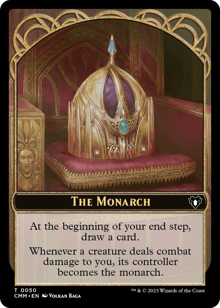 The Monarch // Construct (0041) Double-Sided Token - #50 // 41