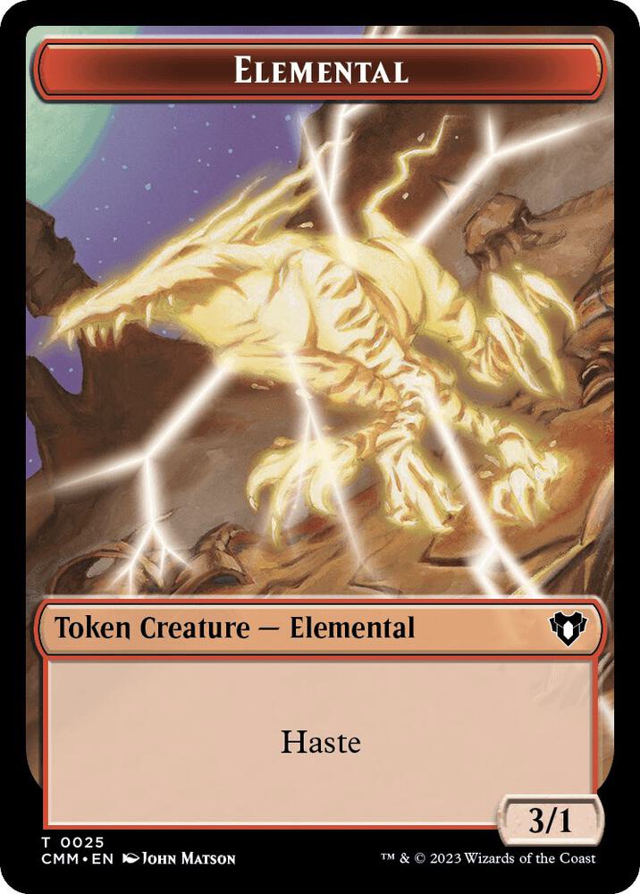 Elemental (0025) // Saproling Double-Sided Token - #25 // 35