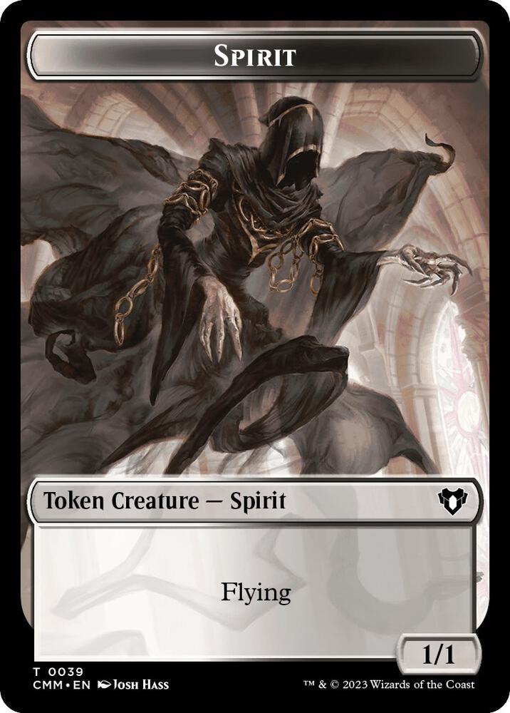 Spirit (0039) // Spider Double-Sided Token - #39 // 36