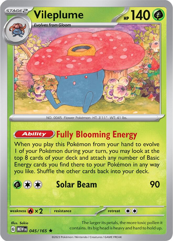 Vileplume - #045/165