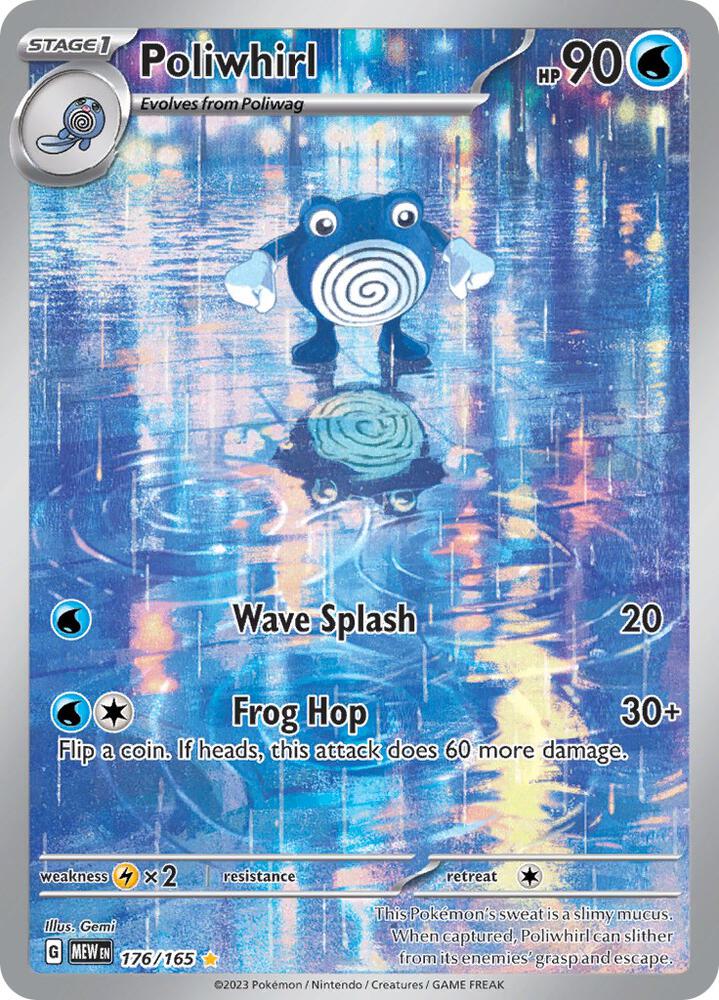 Poliwhirl - 176/165 - #176/165