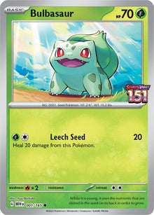 Bulbasaur - 001/165 (Best Buy Exclusive) - #001/165