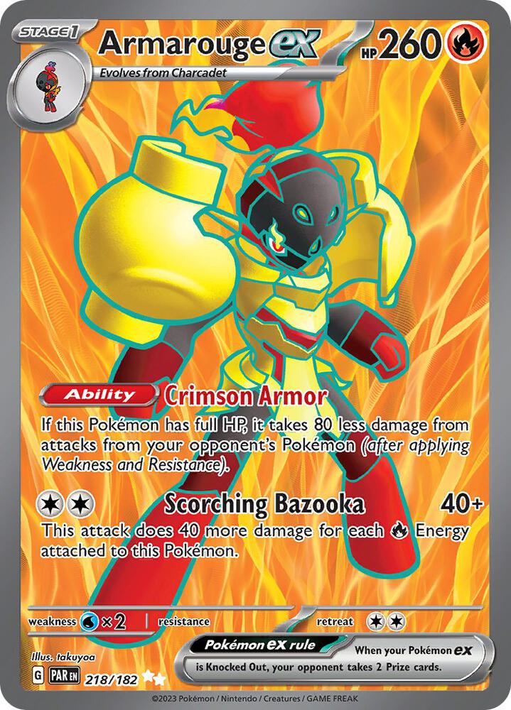Armarouge ex - 218/182 - #218/182