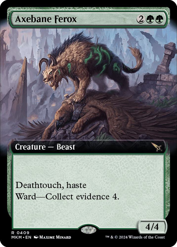 Axebane Ferox (Extended Art) - #409
