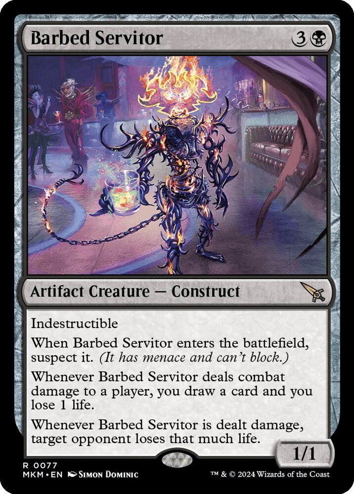 Barbed Servitor - #77