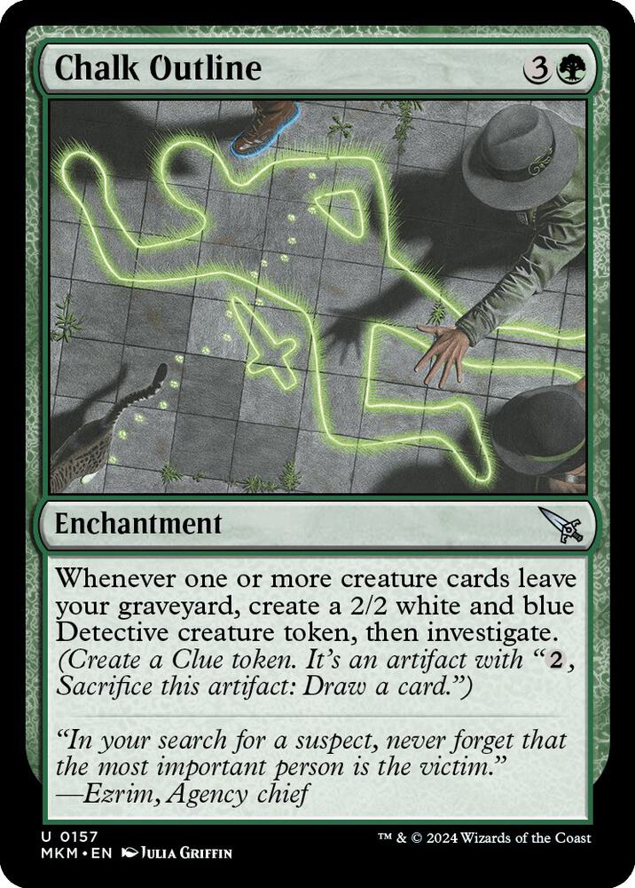 Chalk Outline - #157