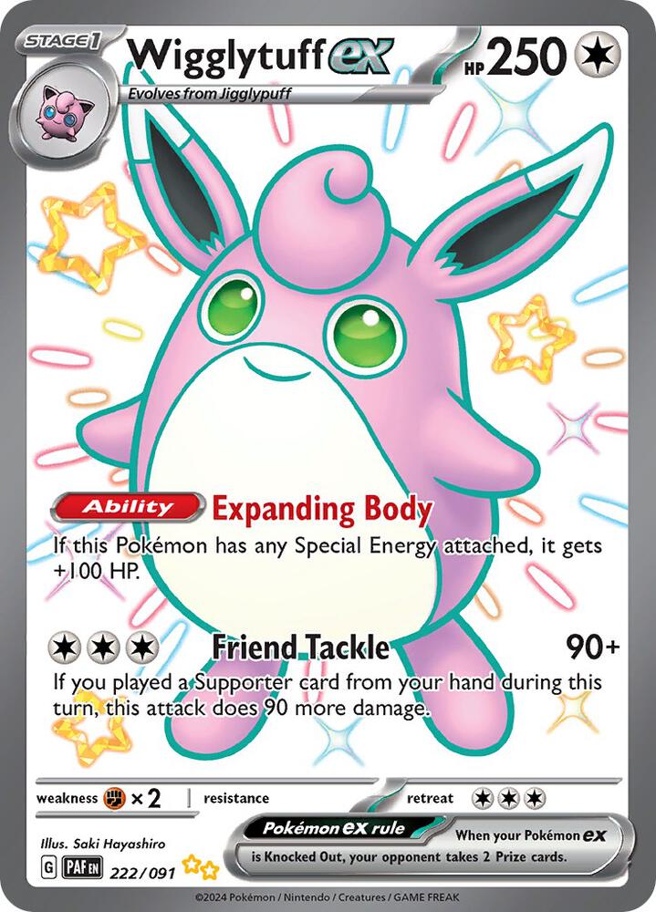 Wigglytuff ex - #222/091