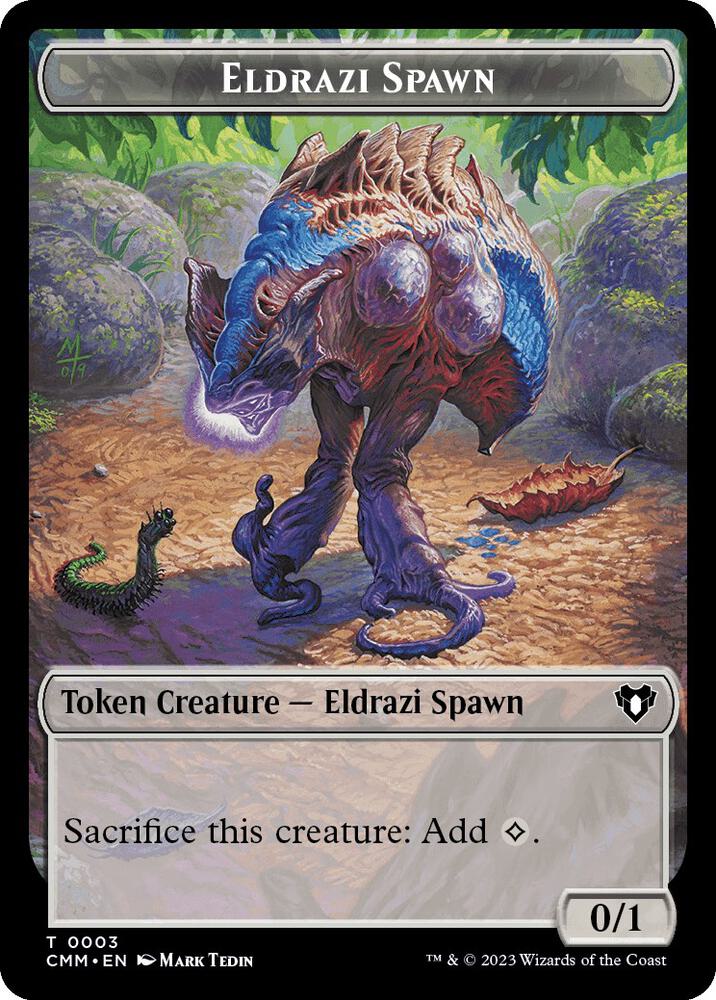 Eldrazi Spawn // Construct (0042) Double-Sided Token - #3 // 42