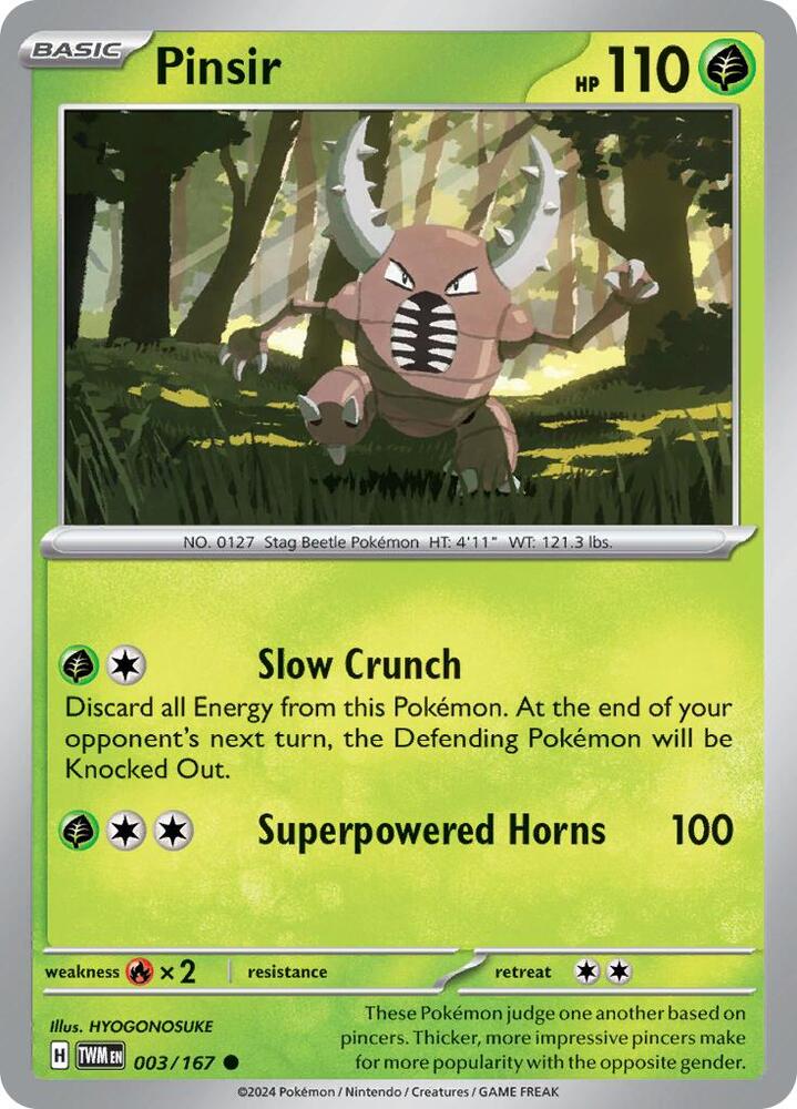 Pinsir - #003/167