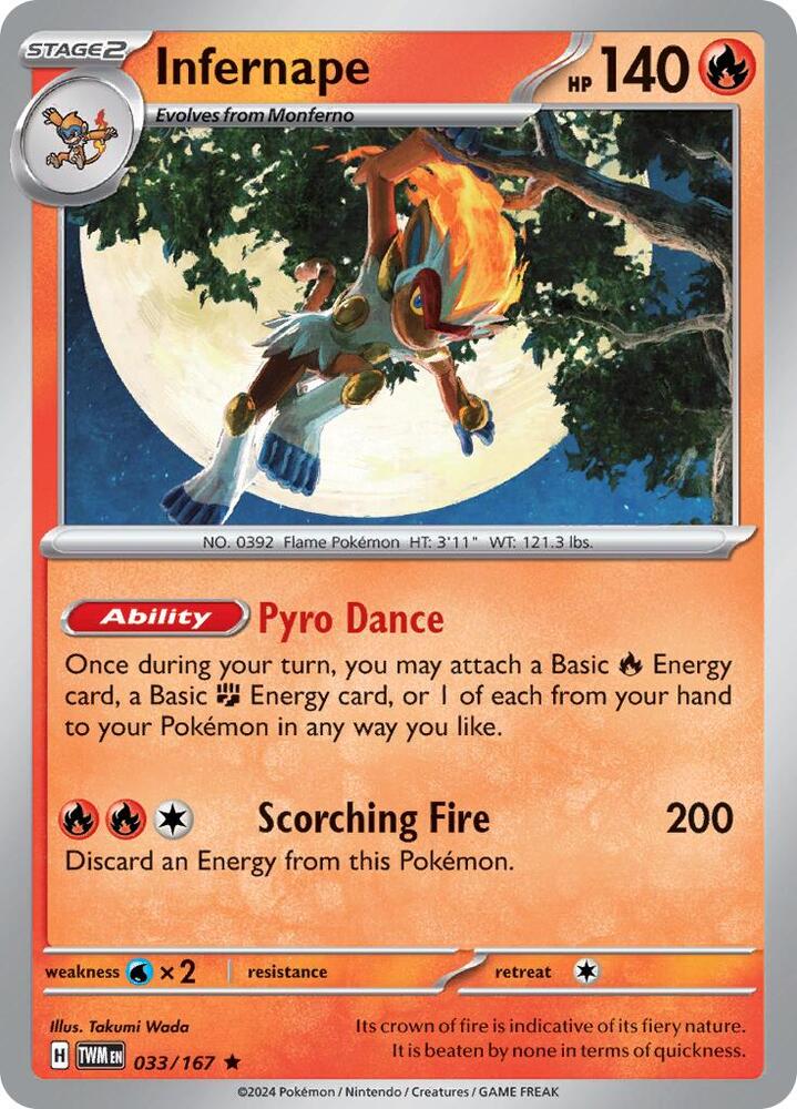 Infernape - #033/167