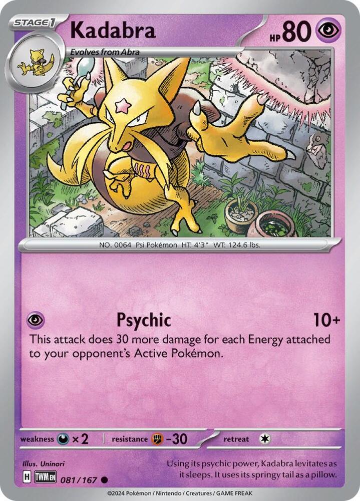 Kadabra - #081/167