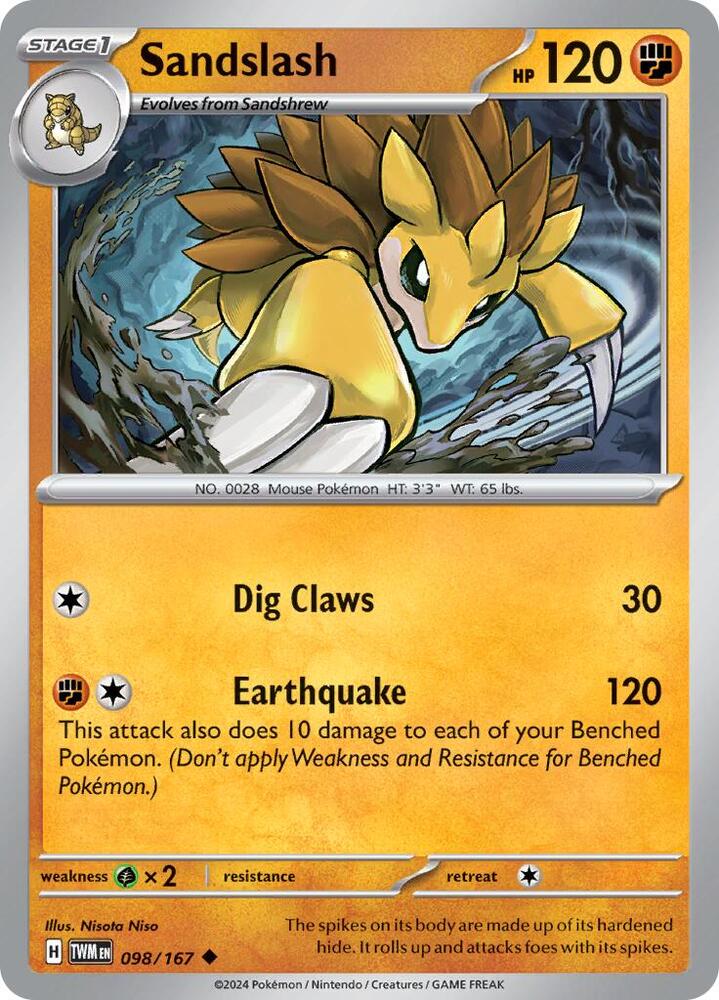 Sandslash - #098/167