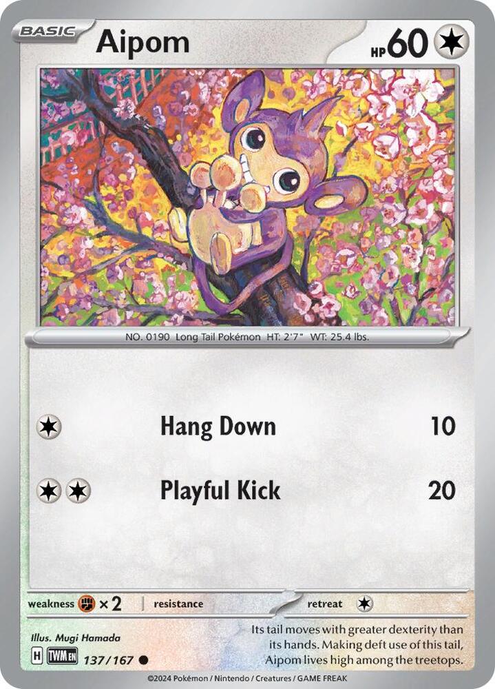 Aipom - #137/167
