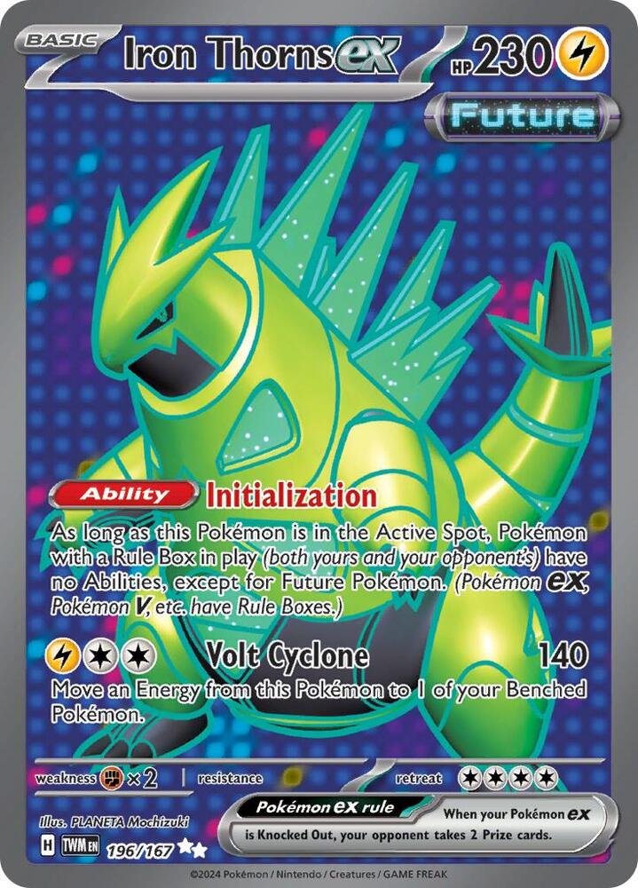 Iron Thorns ex - 196/167 - #196/167