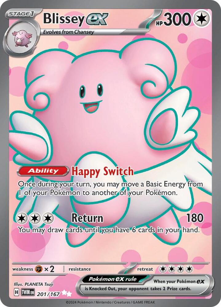 Blissey ex - 201/167 - #201/167