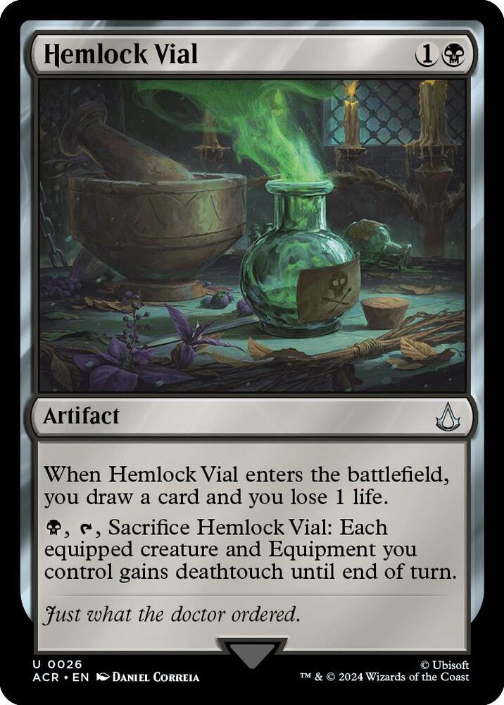 Hemlock Vial - #26