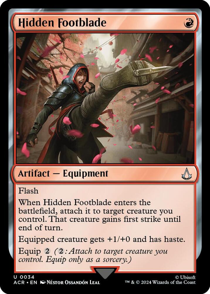 Hidden Footblade - #34