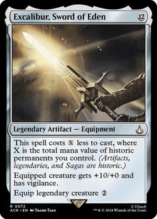 Excalibur, Sword of Eden - #72