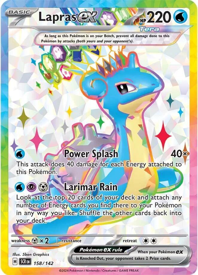Lapras ex - 158/142 - #158/142