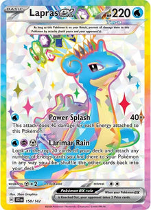 Lapras ex - 158/142 - #158/142
