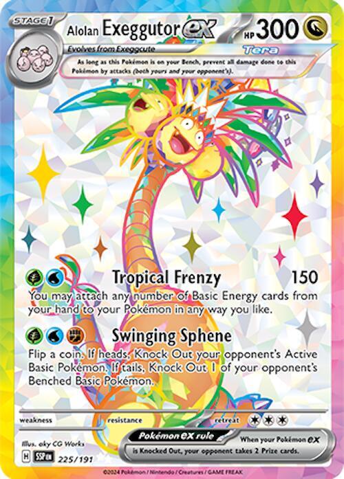 Alolan Exeggutor ex - 225/191 - #225/191