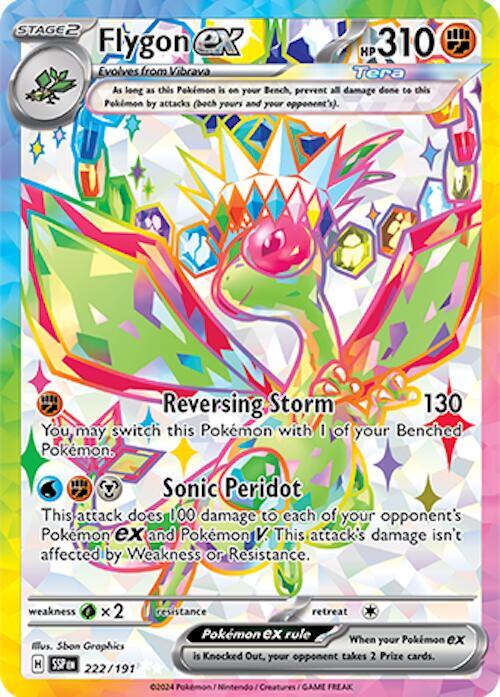 Flygon ex - 222/191 - #222/191