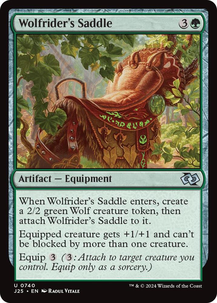 Wolfrider's Saddle - #740