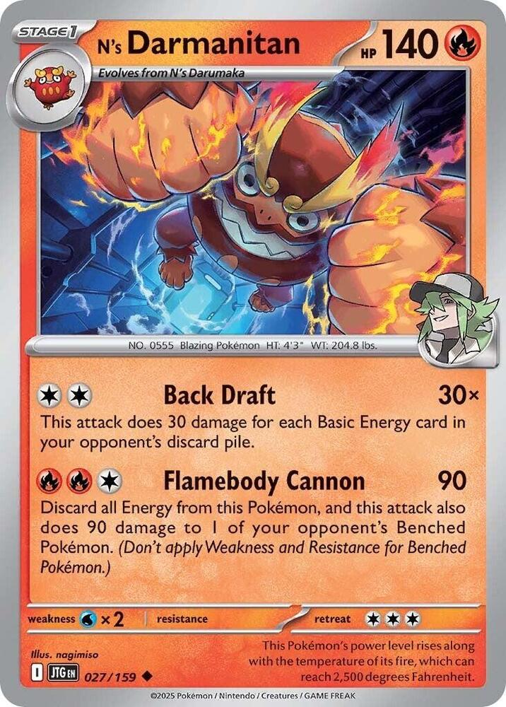 N's Darmanitan - #027/159